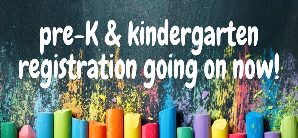 Pre-K & Kindergarten Registration Logo